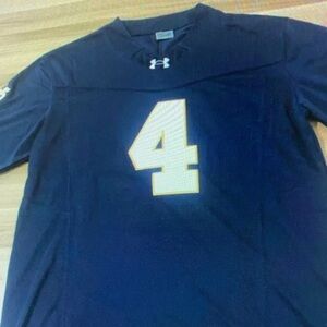 😊Jeremiyah Love Navy Stitched Jersey Vapor😇